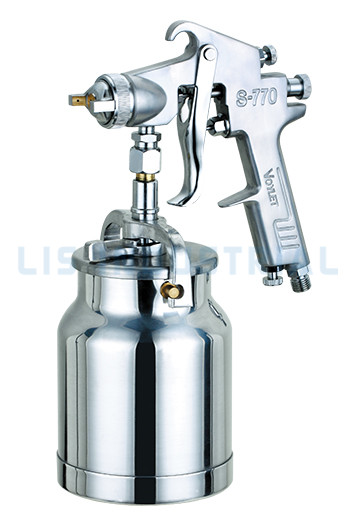 S770S Spray Gun 1000ML Airbrush Alloy Painting Tool Automizer Painting Tool